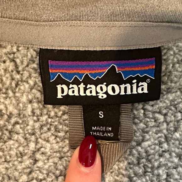 Patagonia Better Sweater 1/4 Zip Pullover Women’s Small Gray Heather Like New - Picture 8 of 16